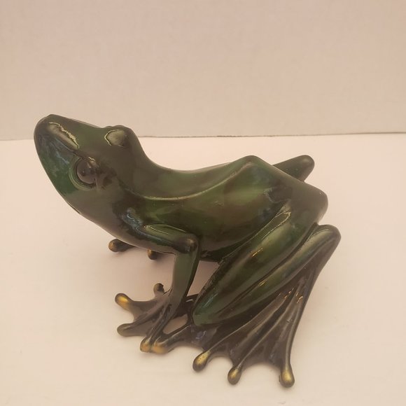 Resin Real Look Frog Outside Inside Decor - Picture 4 of 8